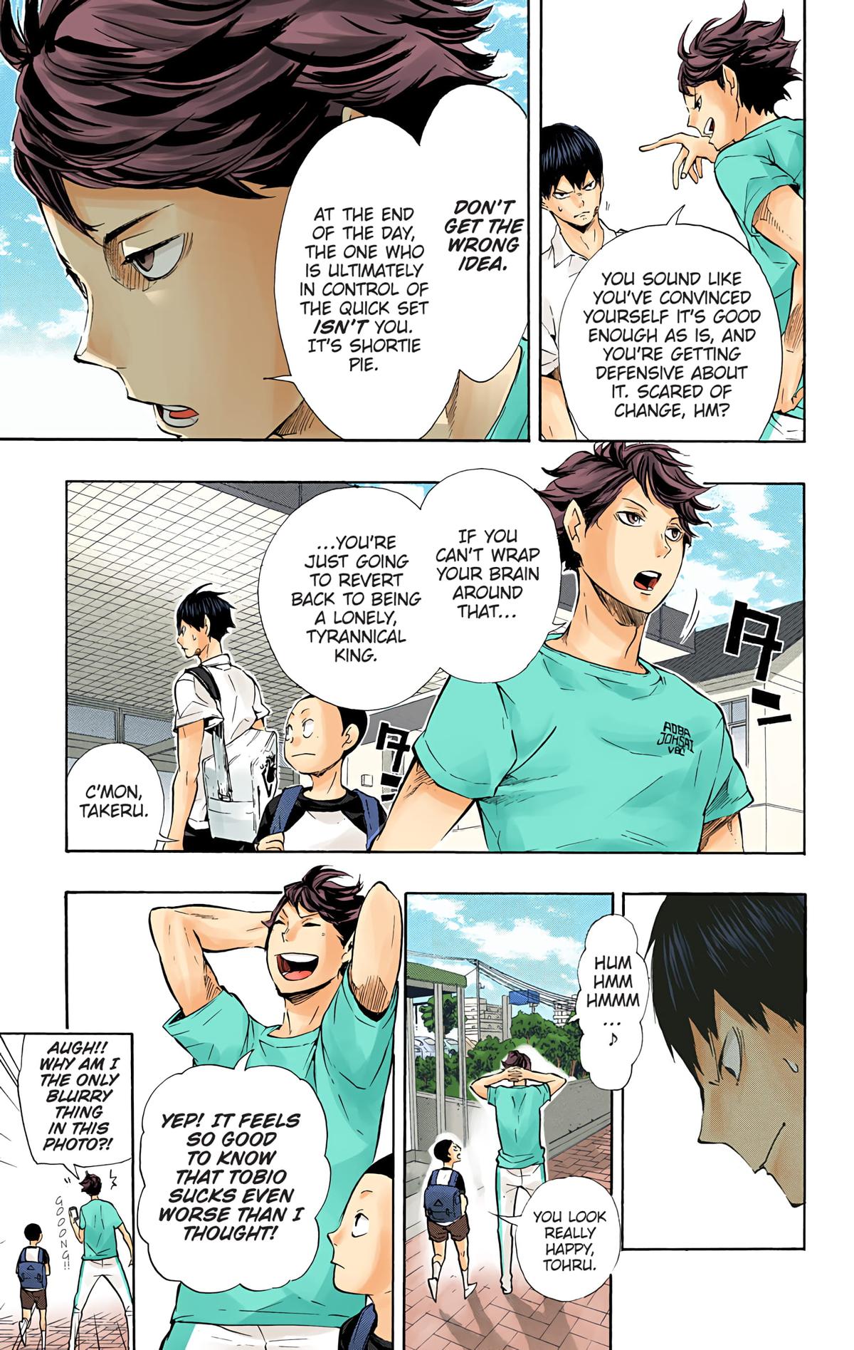 Haikyu!! (Color) Chapter 83