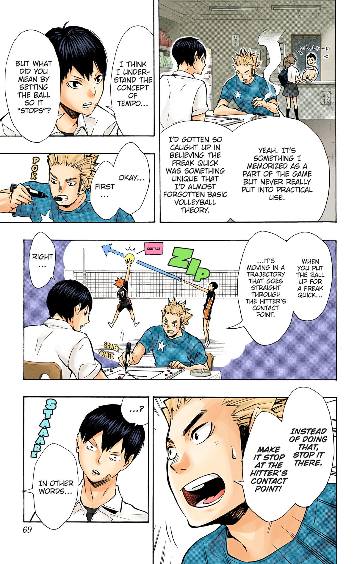 Haikyu!! (Color) Chapter 84