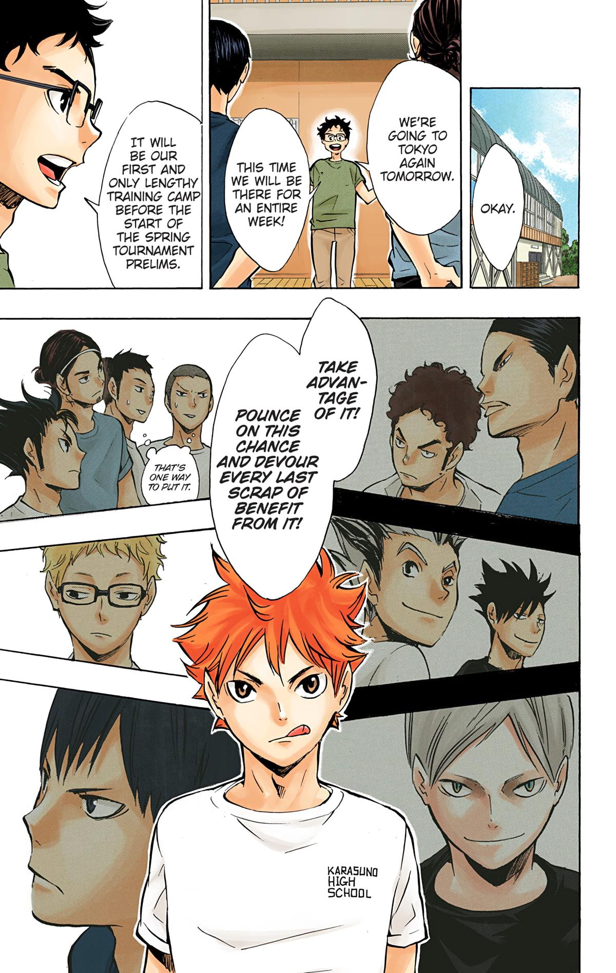 Haikyu!! (Color) Chapter 84
