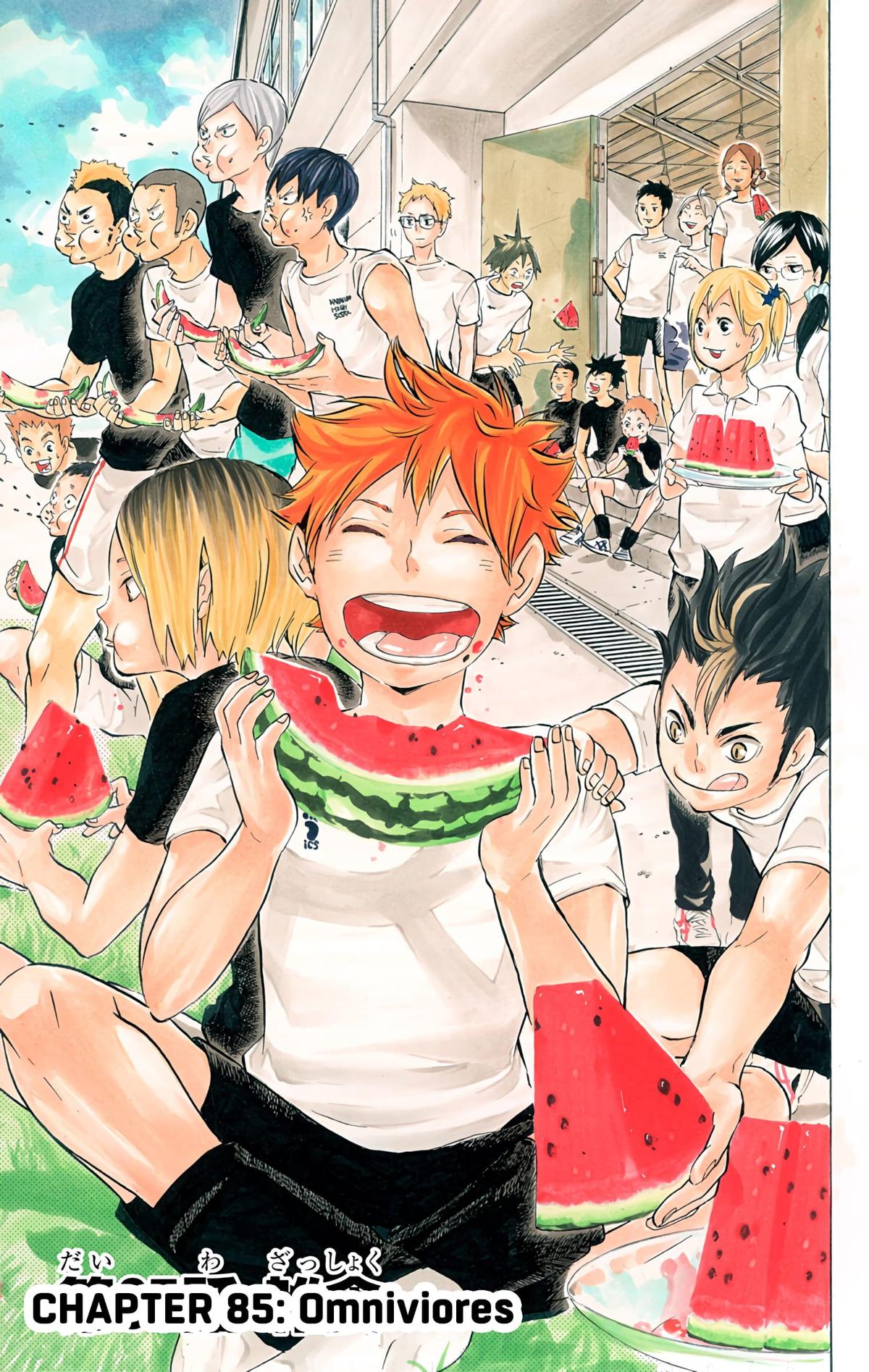 Haikyu!! (Color) Chapter 85