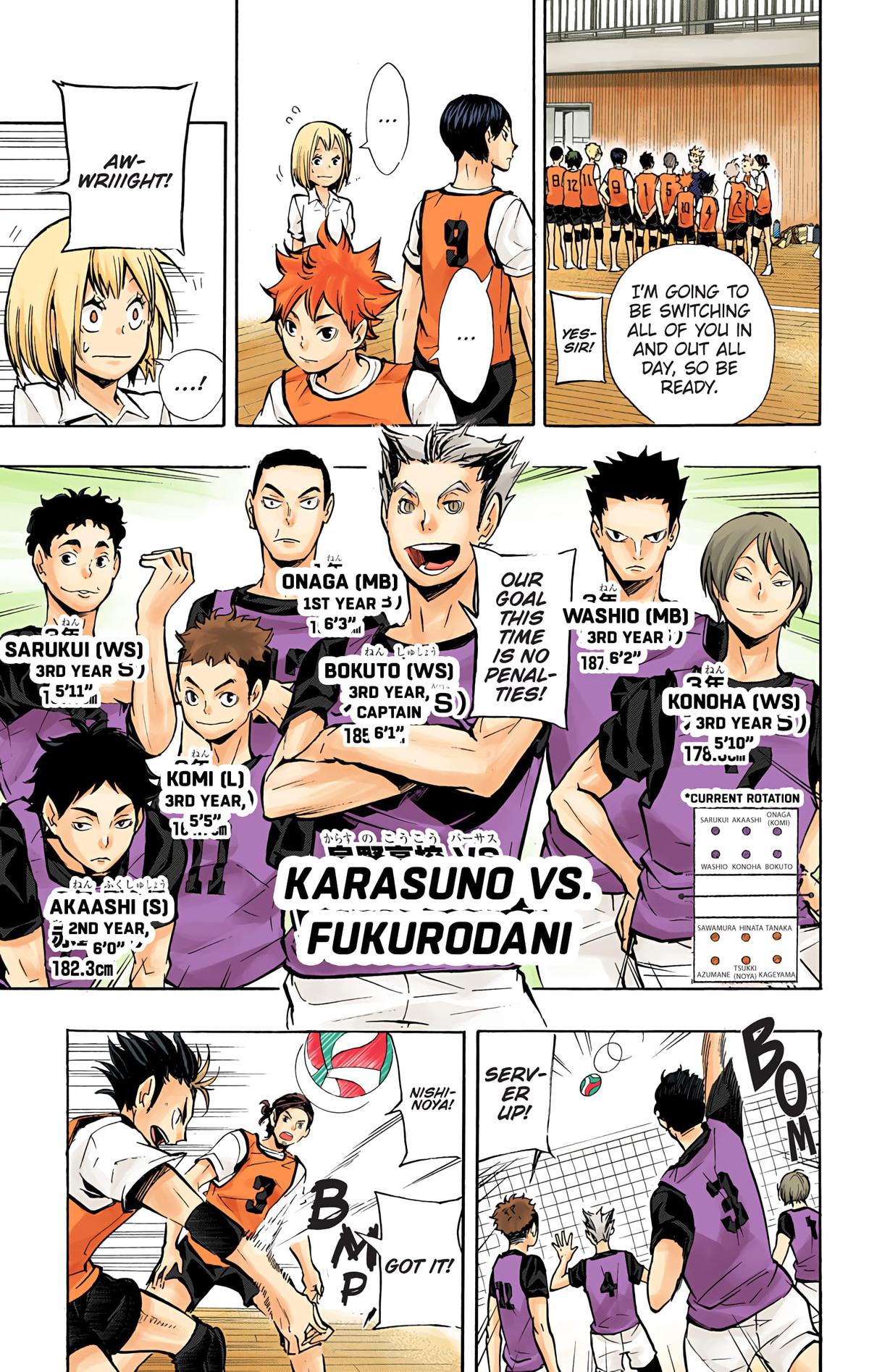 Haikyu!! (Color) Chapter 85