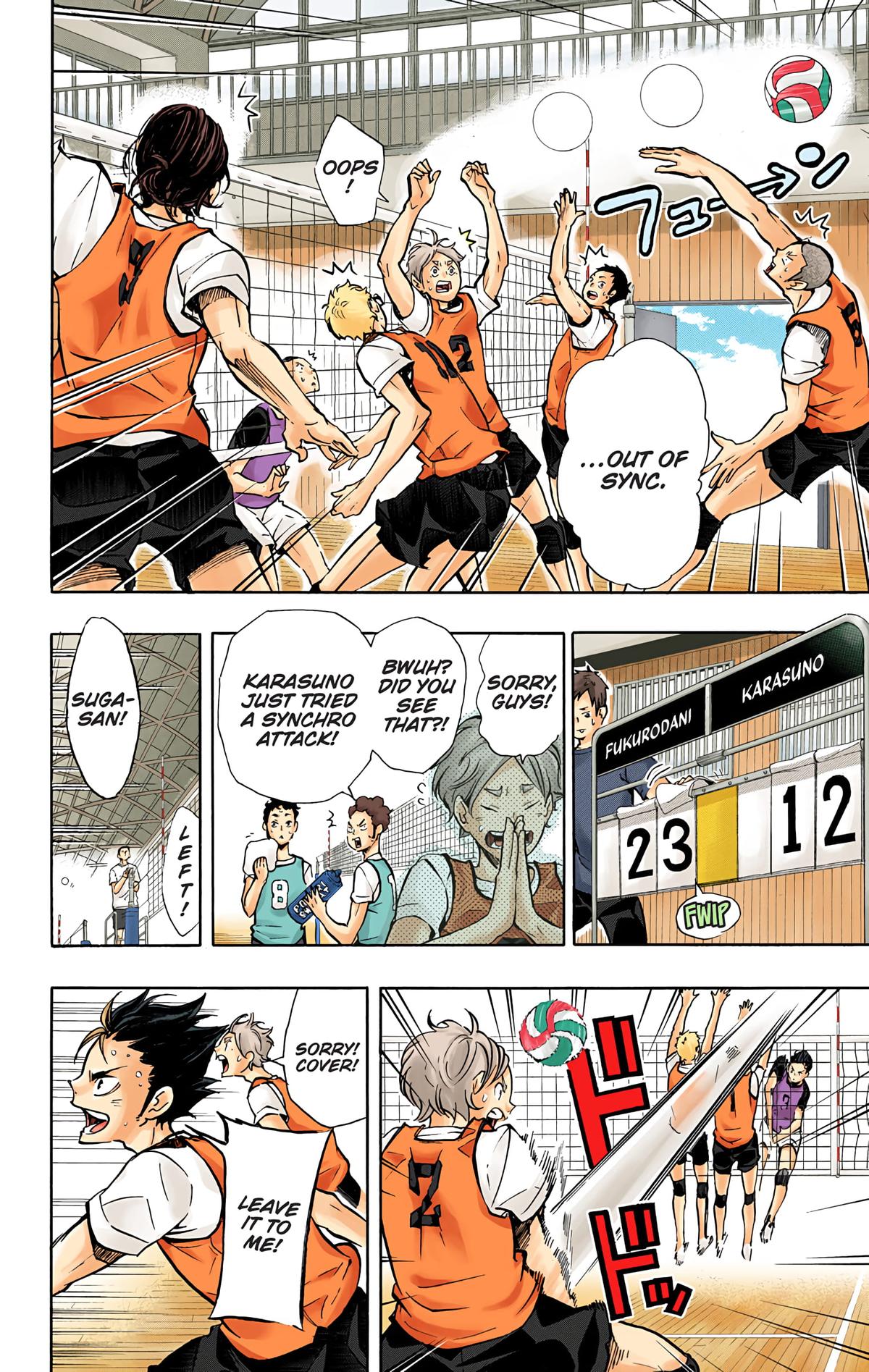 Haikyu!! (Color) Chapter 85