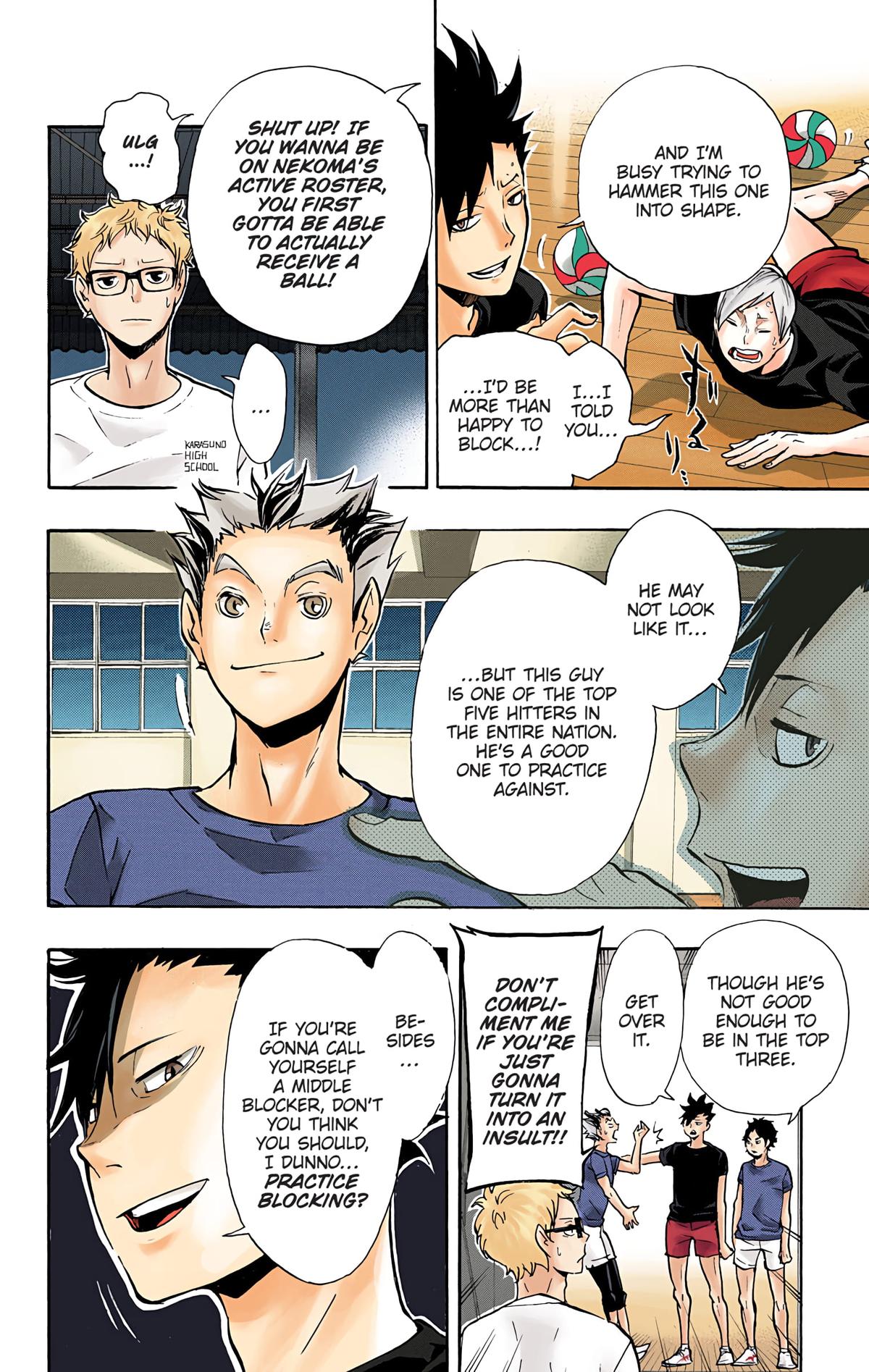 Haikyu!! (Color) Chapter 86