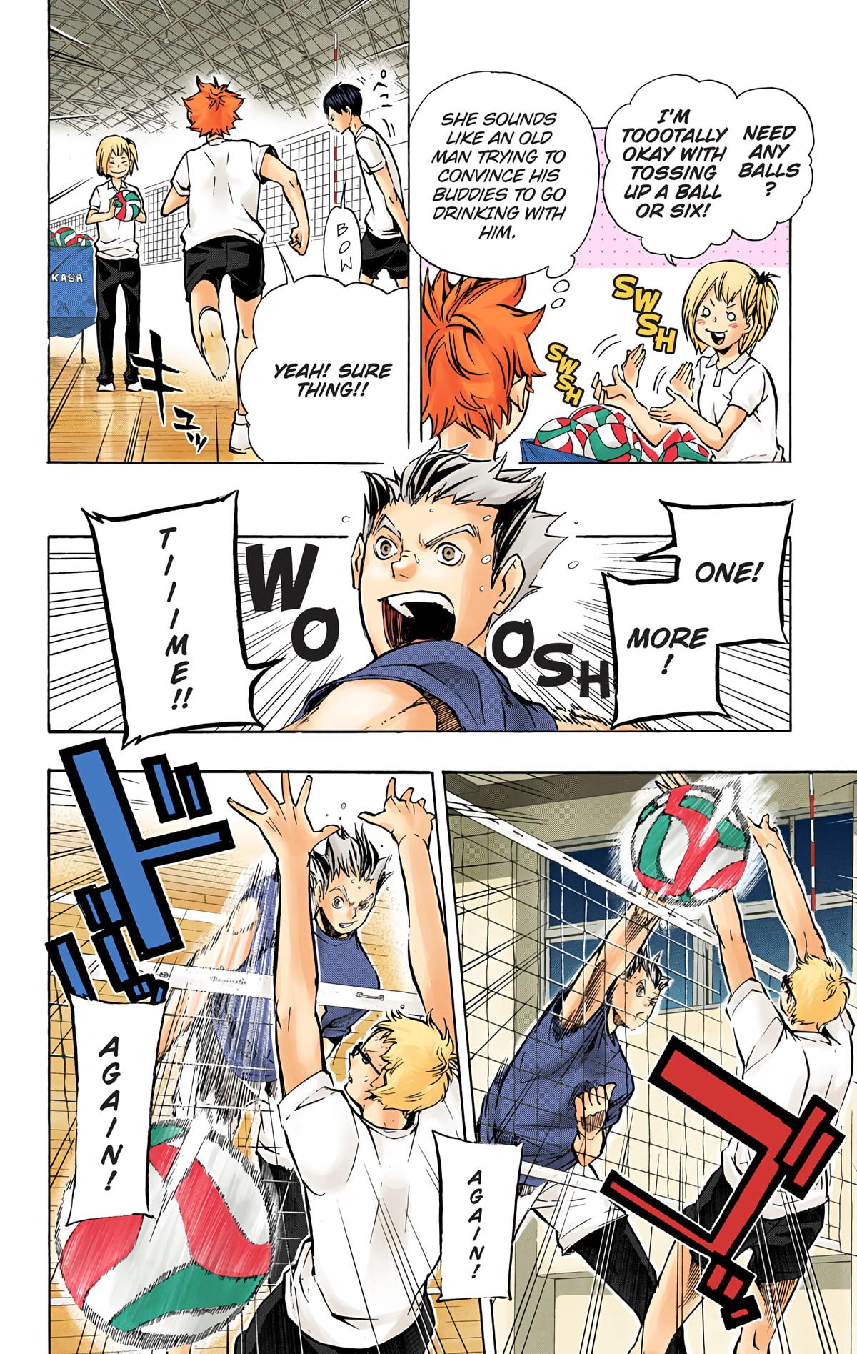 Haikyu!! (Color) Chapter 86
