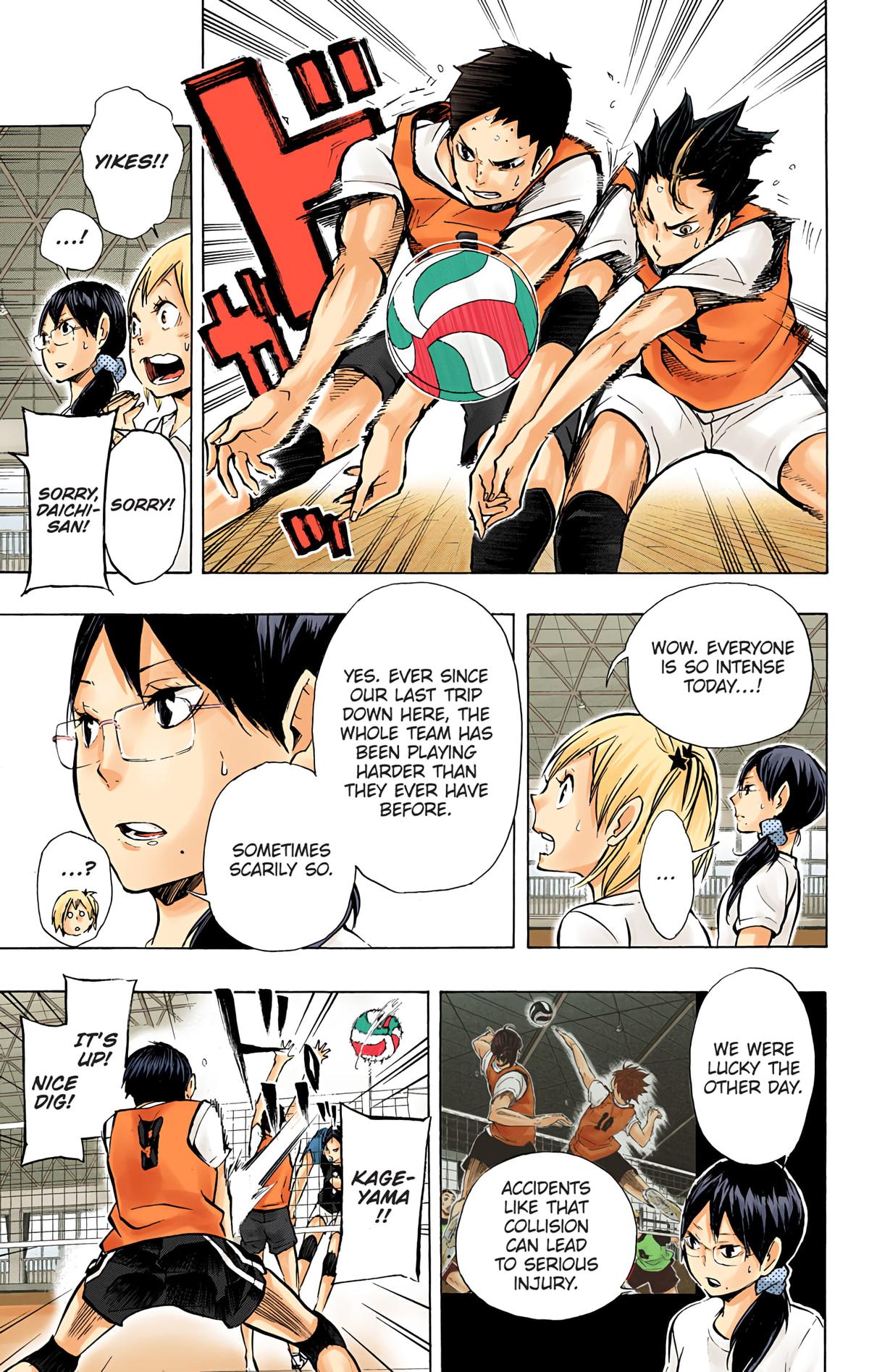 Haikyu!! (Color) Chapter 87