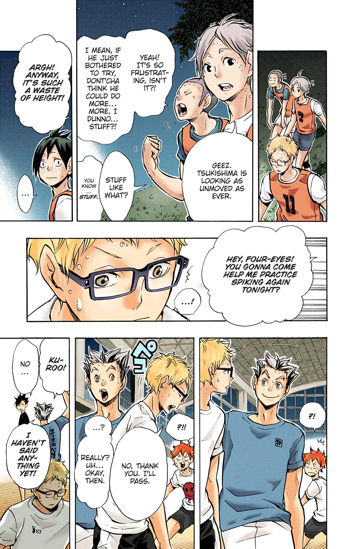 Haikyu!! (Color) Chapter 87