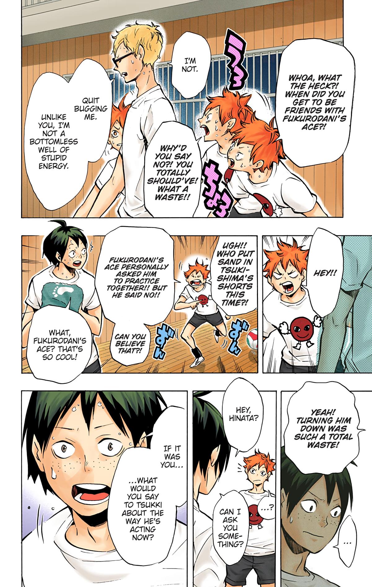 Haikyu!! (Color) Chapter 87