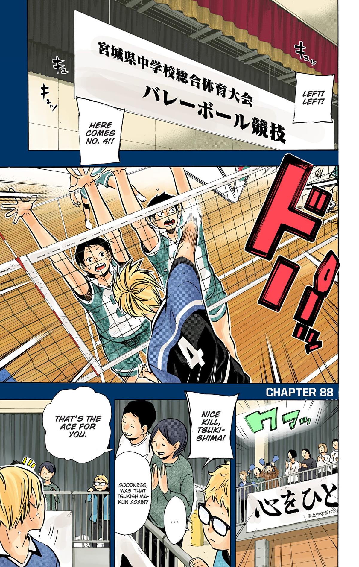 Haikyu!! (Color) Chapter 88