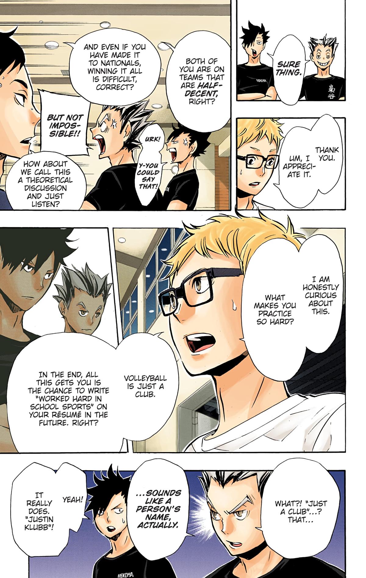 Haikyu!! (Color) Chapter 89