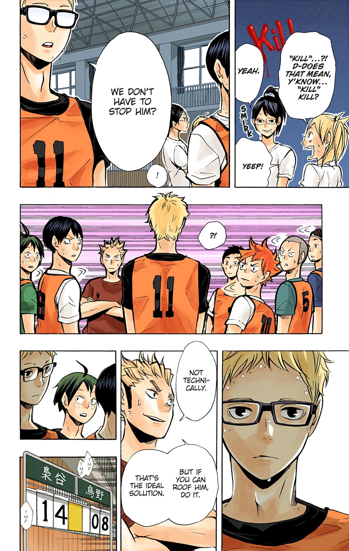 Haikyu!! (Color) Chapter 89