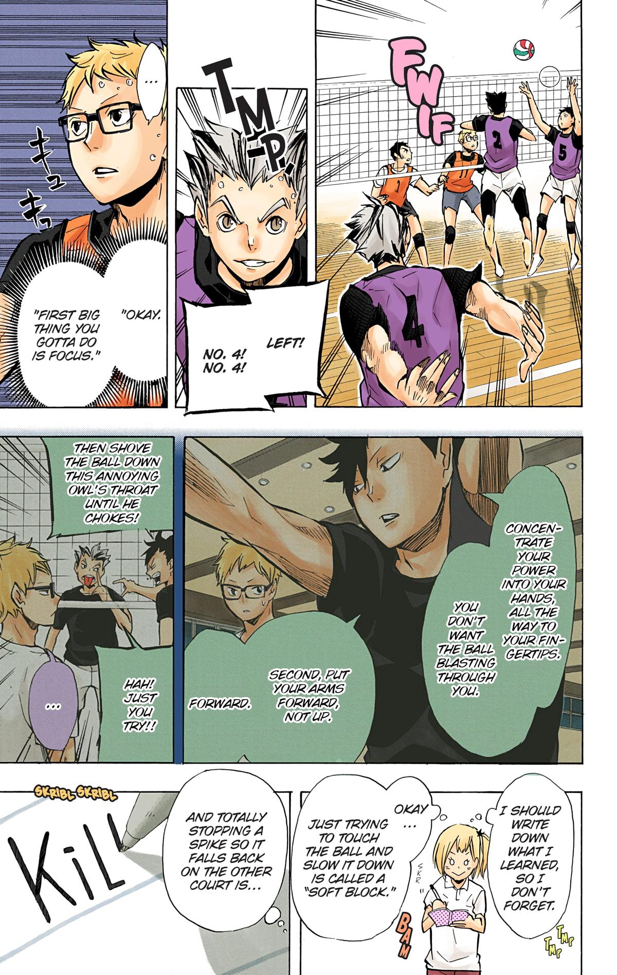 Haikyu!! (Color) Chapter 89