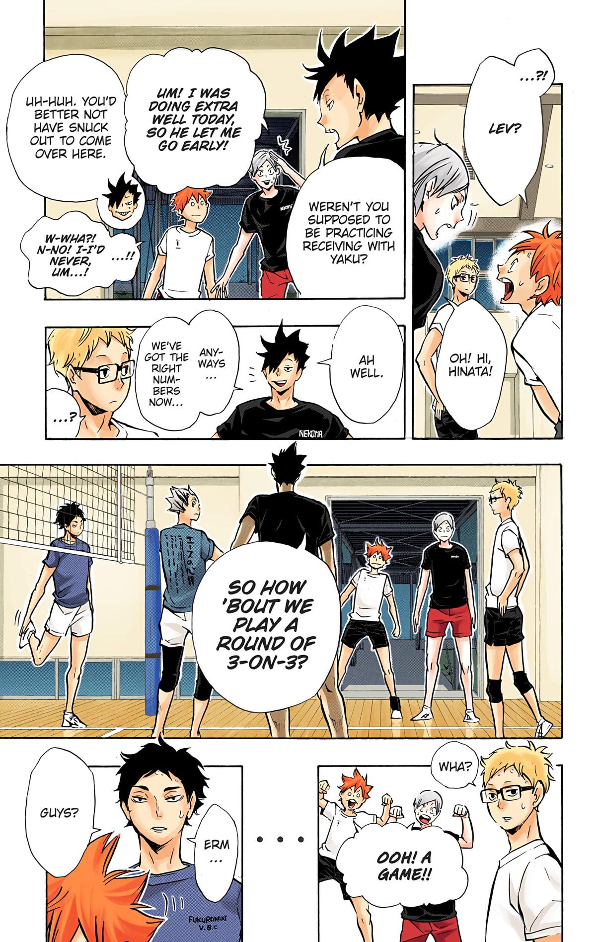 Haikyu!! (Color) Chapter 91