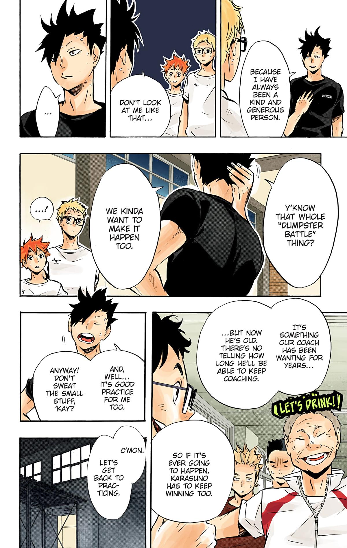 Haikyu!! (Color) Chapter 91