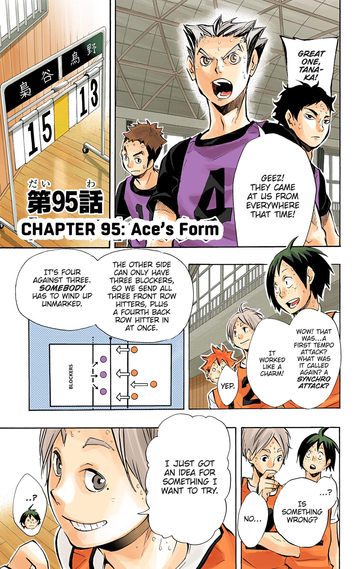 Haikyu!! (Color) Chapter 95