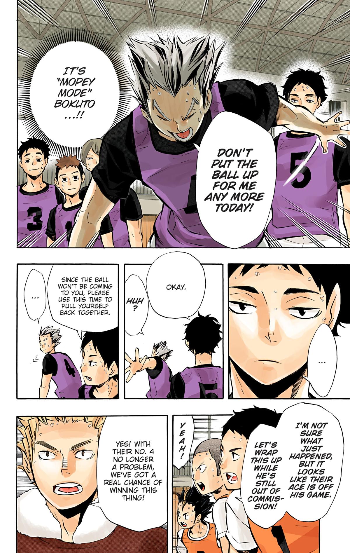 Haikyu!! (Color) Chapter 95