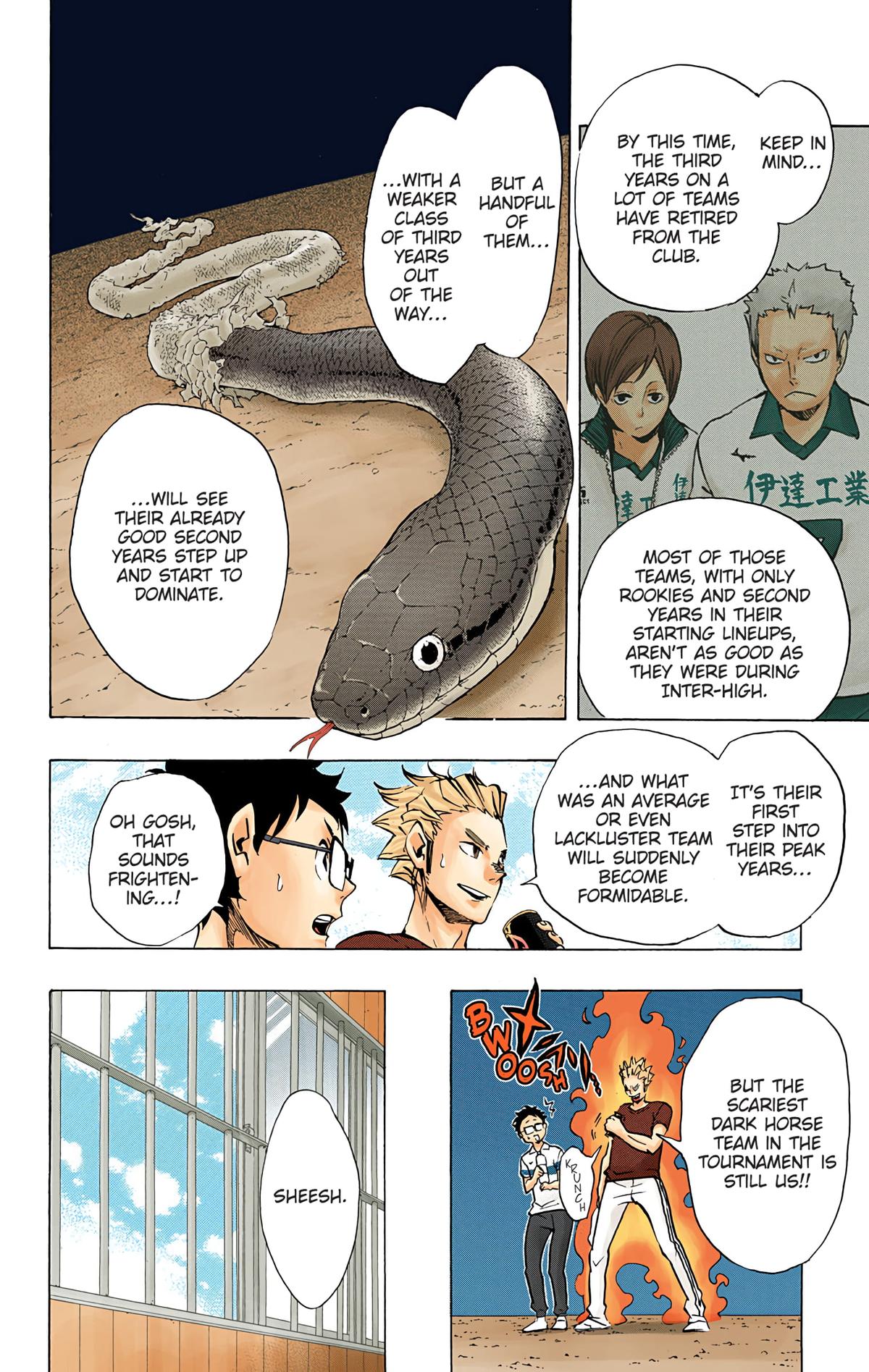 Haikyu!! (Color) Chapter 96