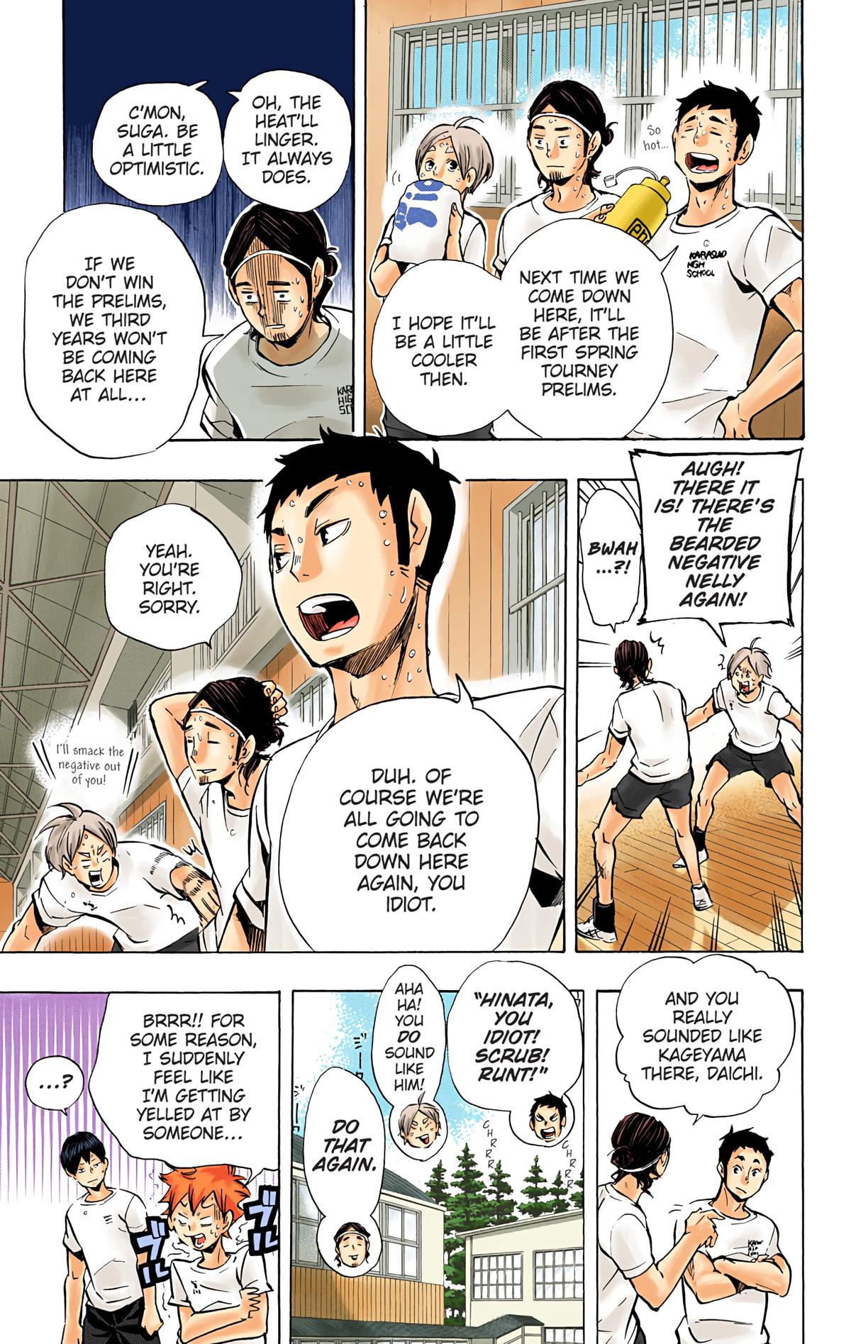 Haikyu!! (Color) Chapter 96