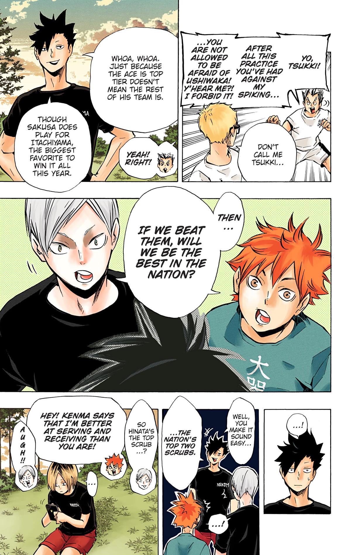 Haikyu!! (Color) Chapter 97