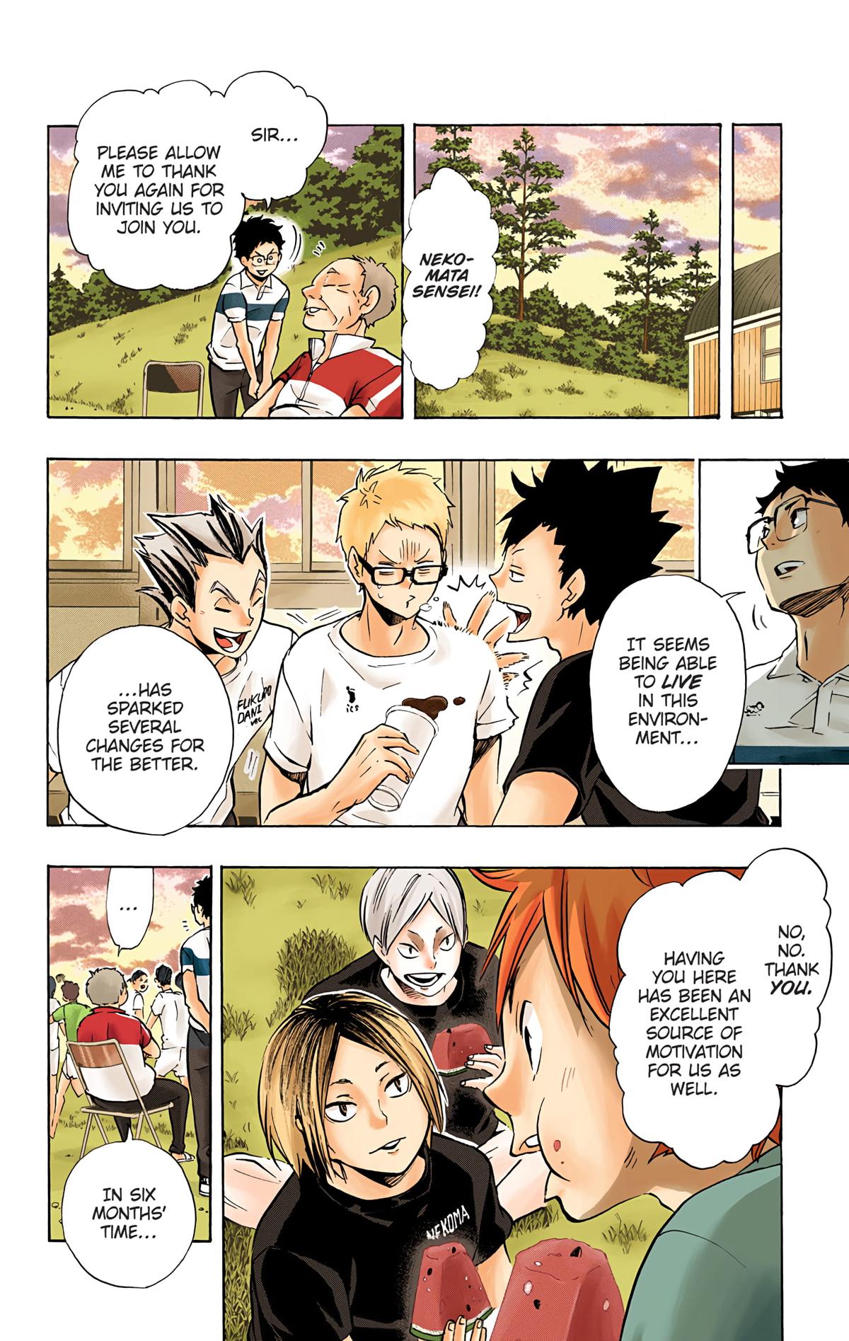 Haikyu!! (Color) Chapter 97