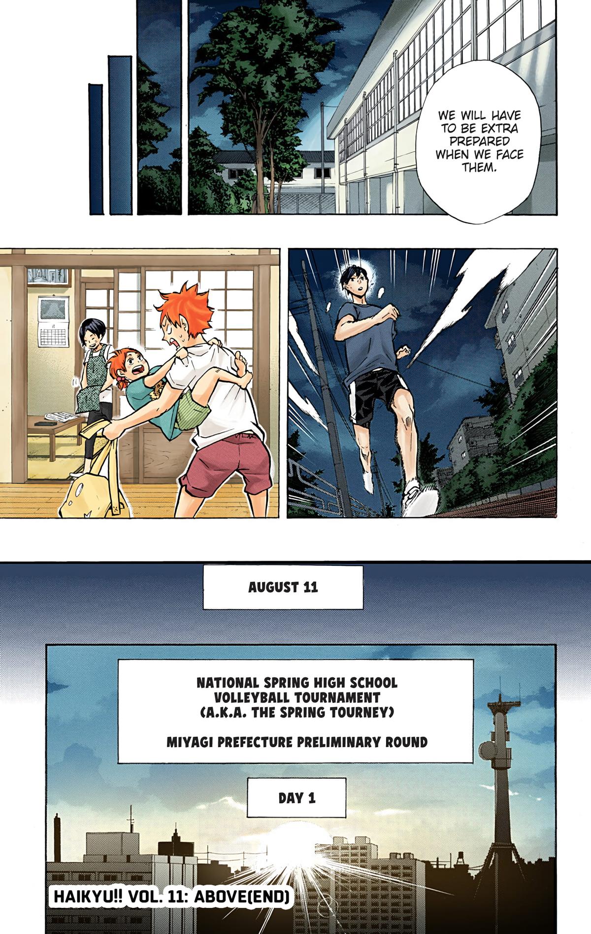Haikyu!! (Color) Chapter 98