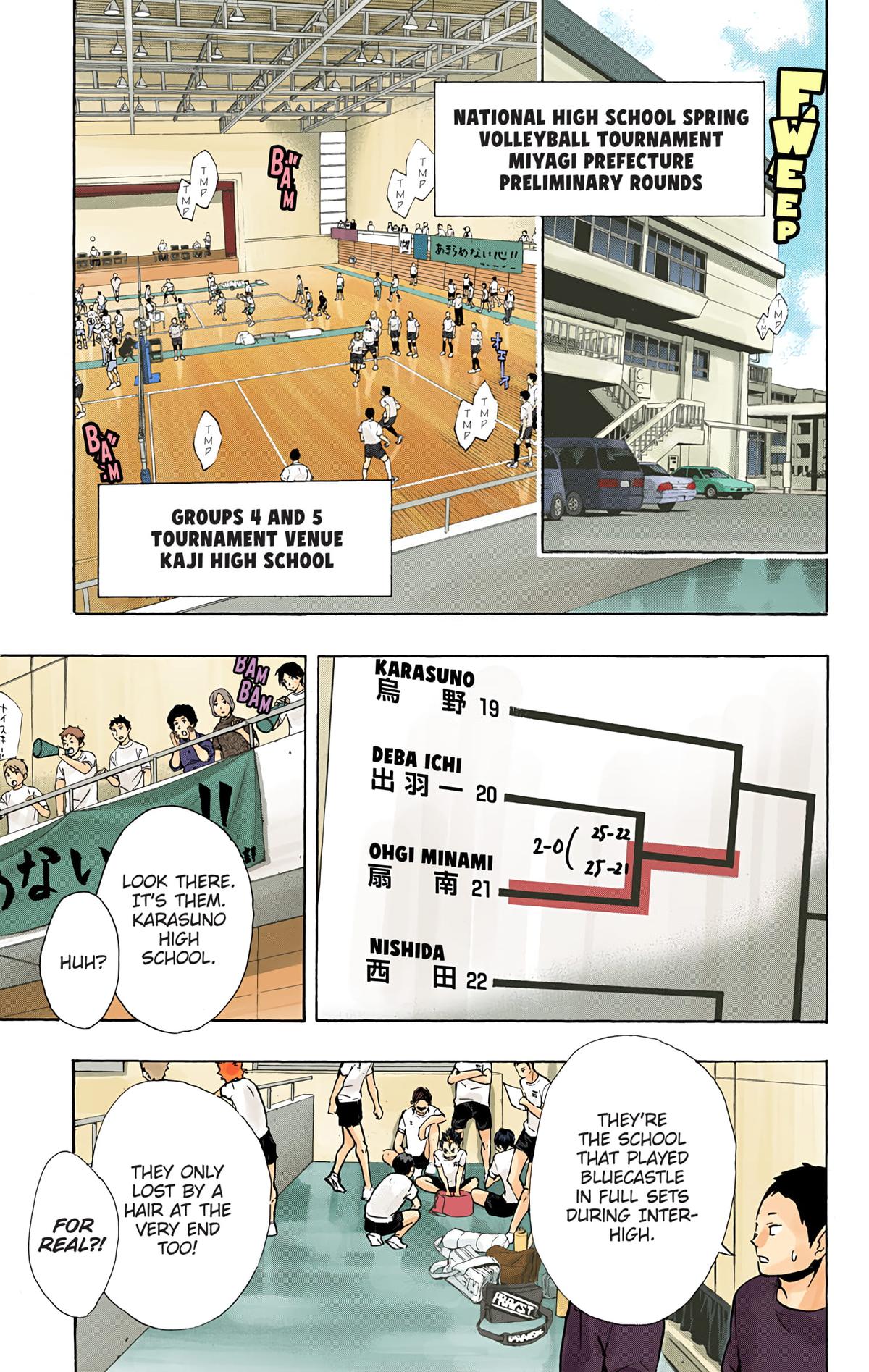 Haikyu!! (Color) Chapter 99