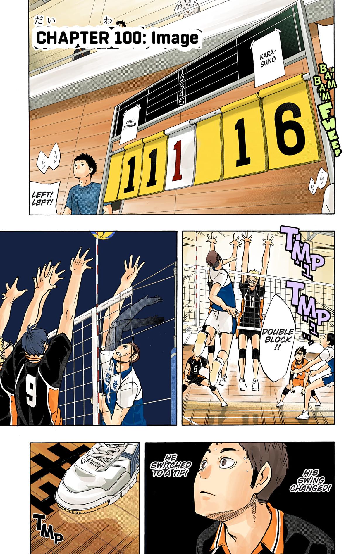 Haikyu!! (Color) Chapter 100