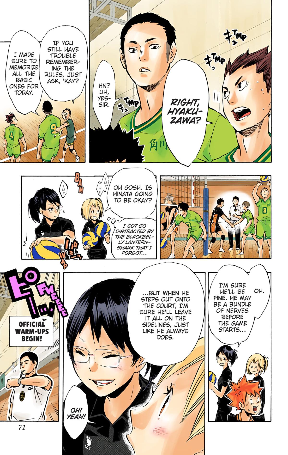 Haikyu!! (Color) Chapter 102