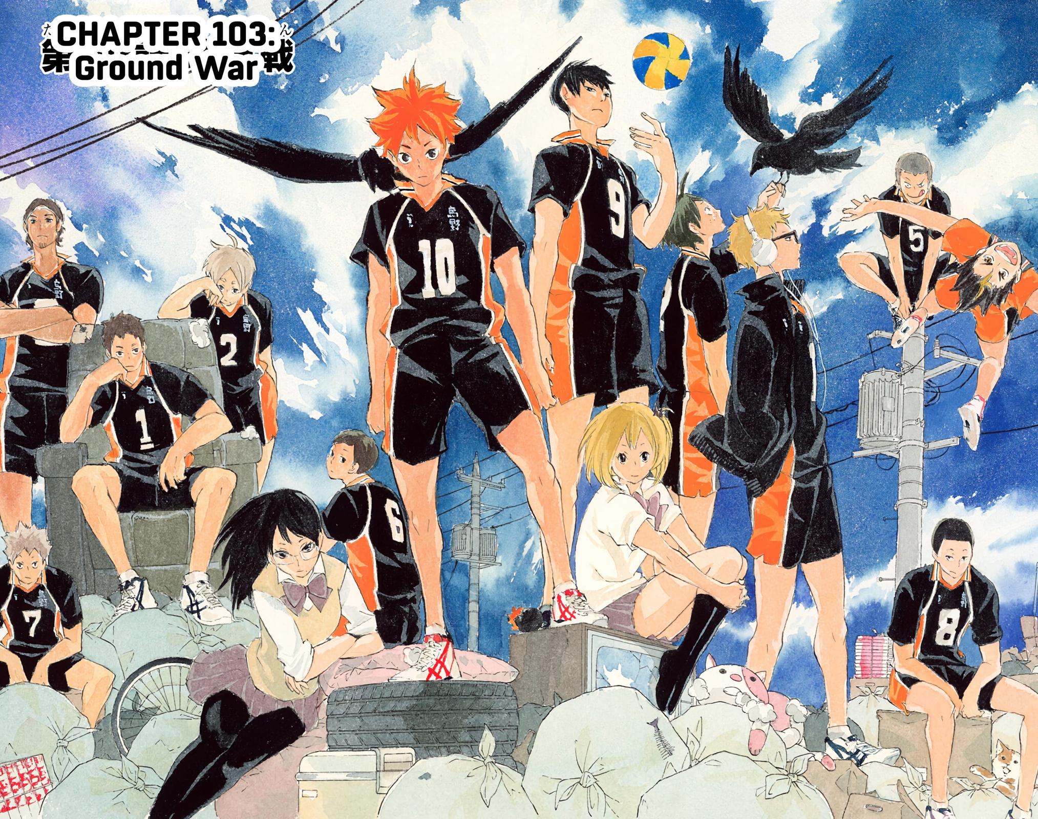 Haikyu!! (Color) Chapter 103