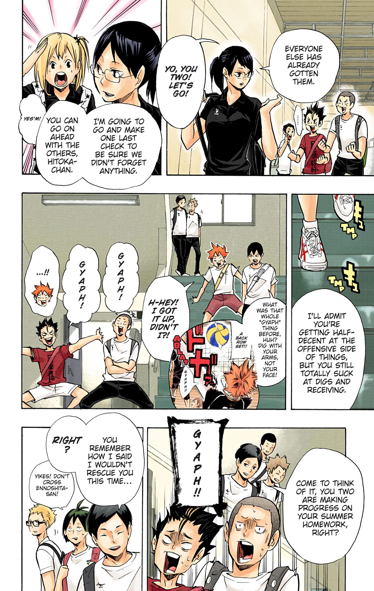 Haikyu!! (Color) Chapter 105