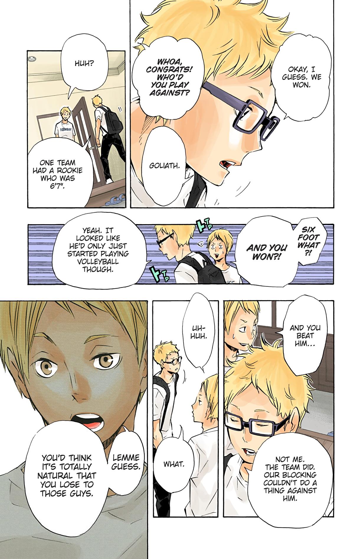 Haikyu!! (Color) Chapter 105