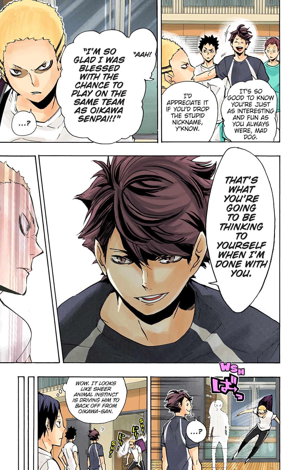 Haikyu!! (Color) Chapter 107