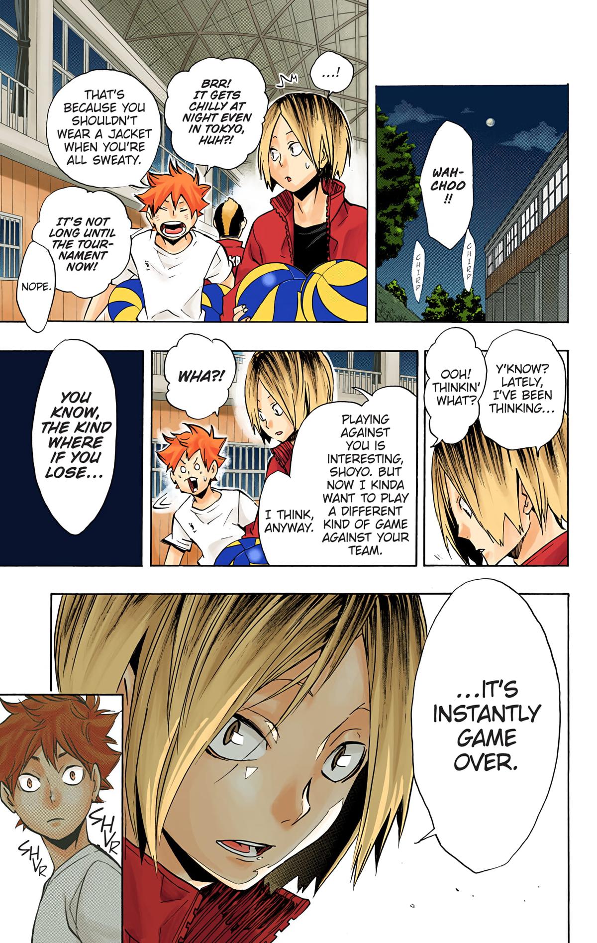 Haikyu!! (Color) Chapter 107