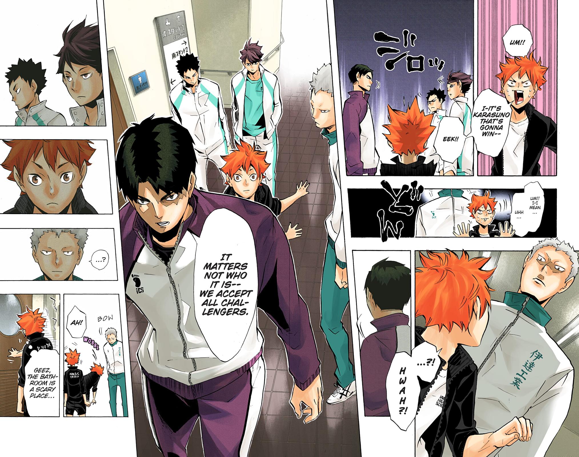 Haikyu!! (Color) Chapter 108