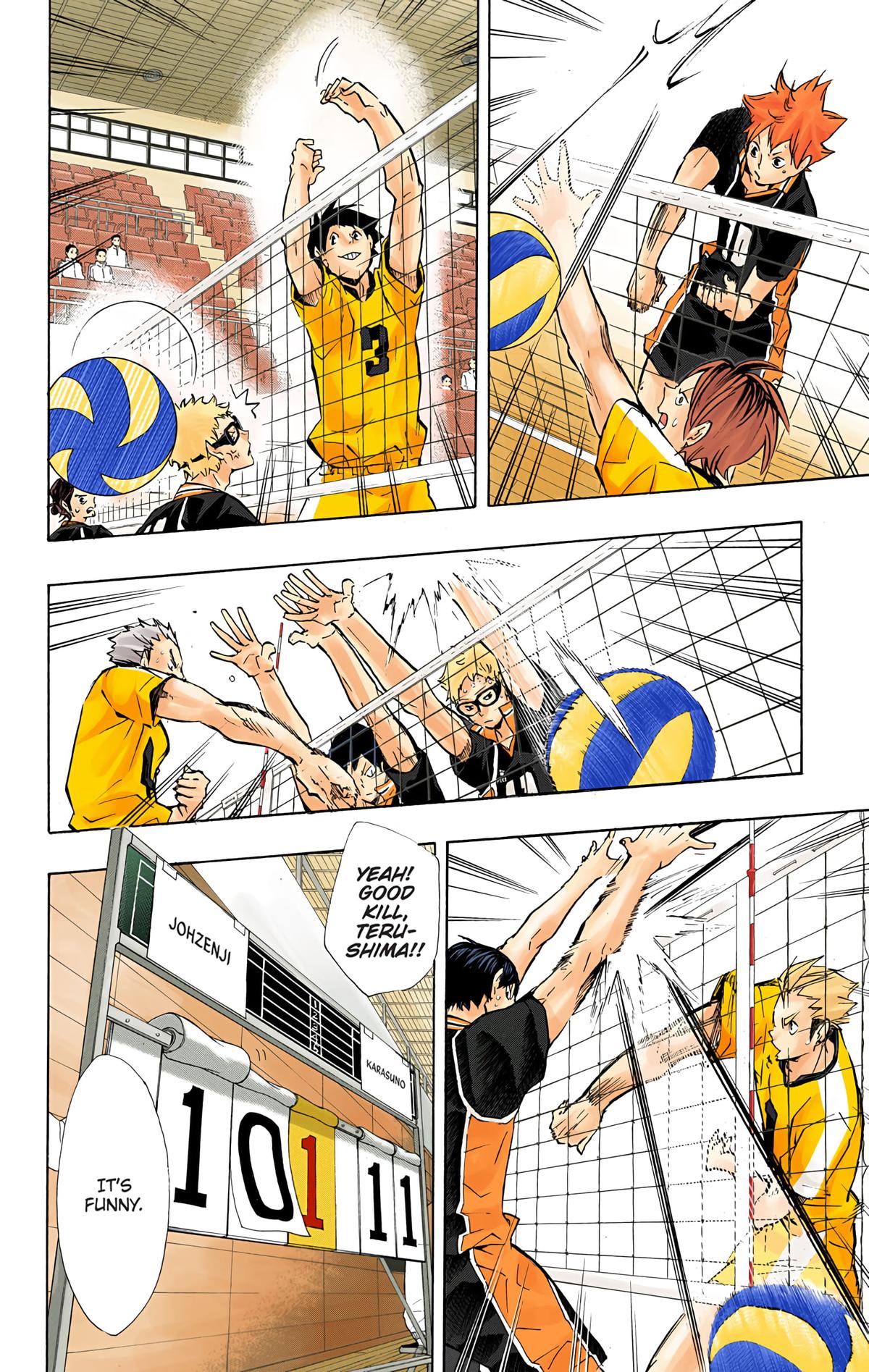 Haikyu!! (Color) Chapter 110