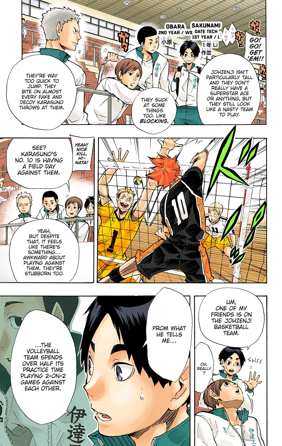 Haikyu!! (Color) Chapter 110