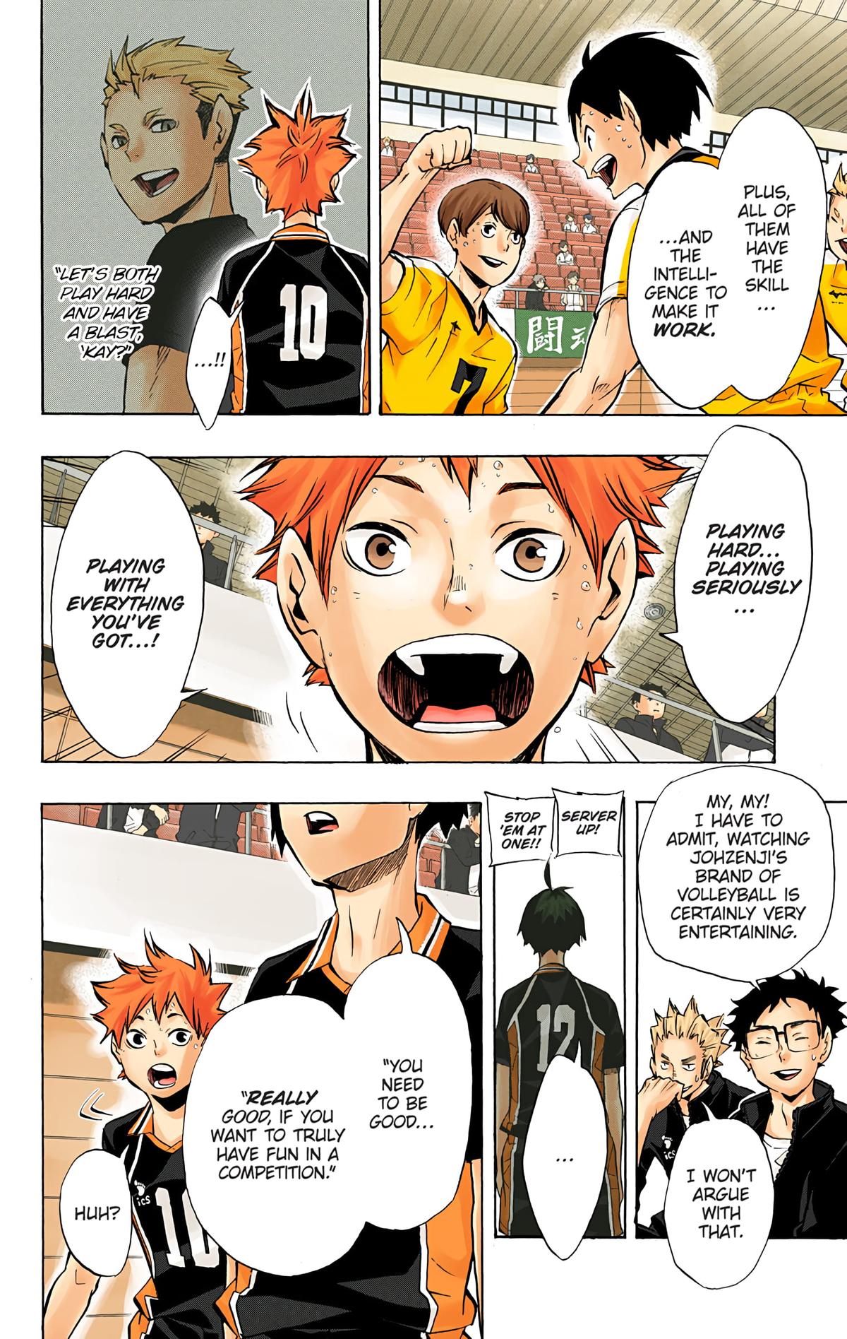 Haikyu!! (Color) Chapter 110