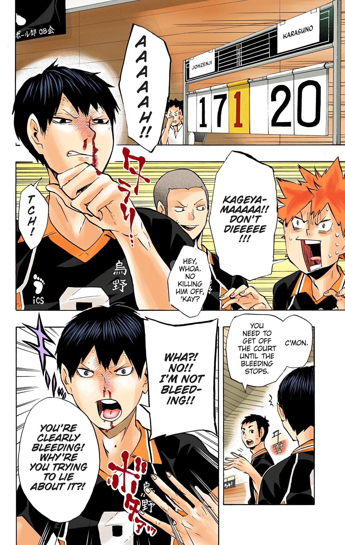 Haikyu!! (Color) Chapter 111