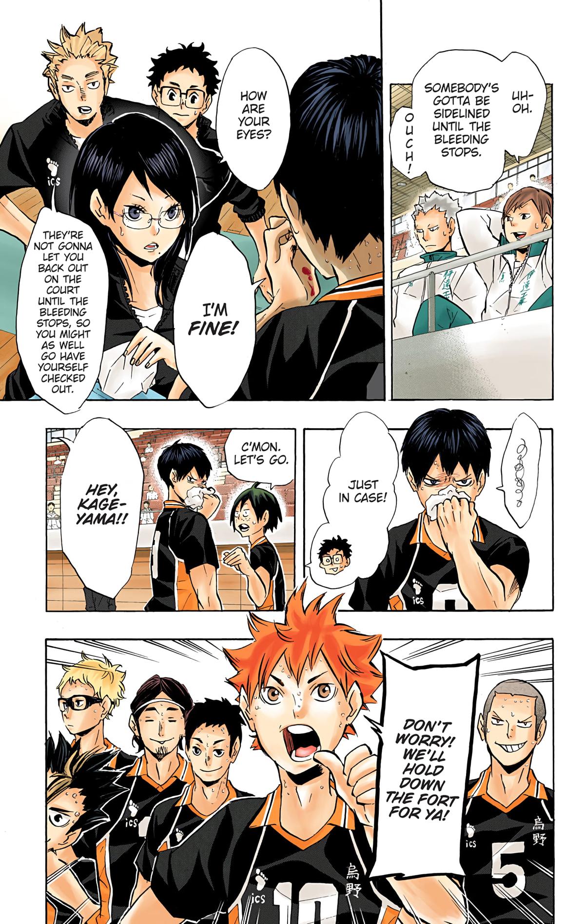 Haikyu!! (Color) Chapter 111