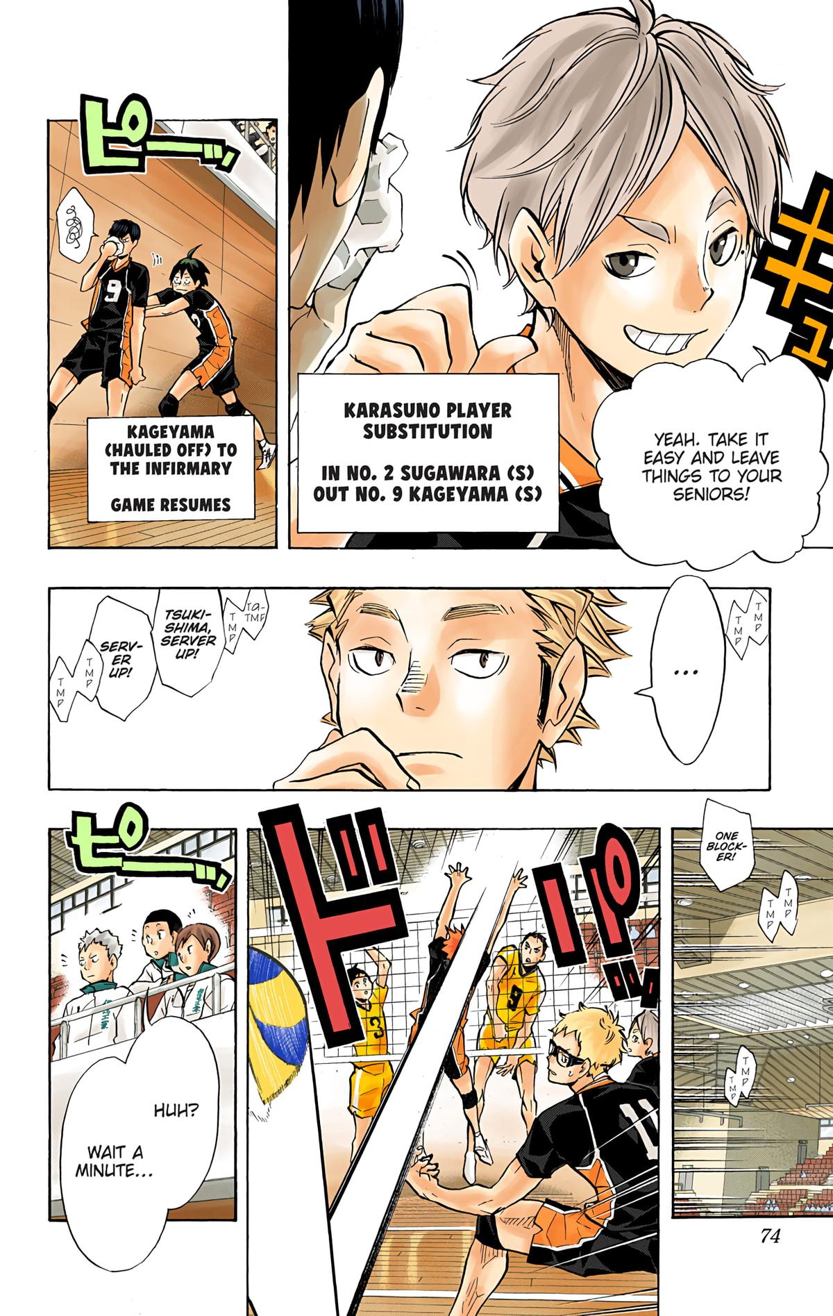 Haikyu!! (Color) Chapter 111