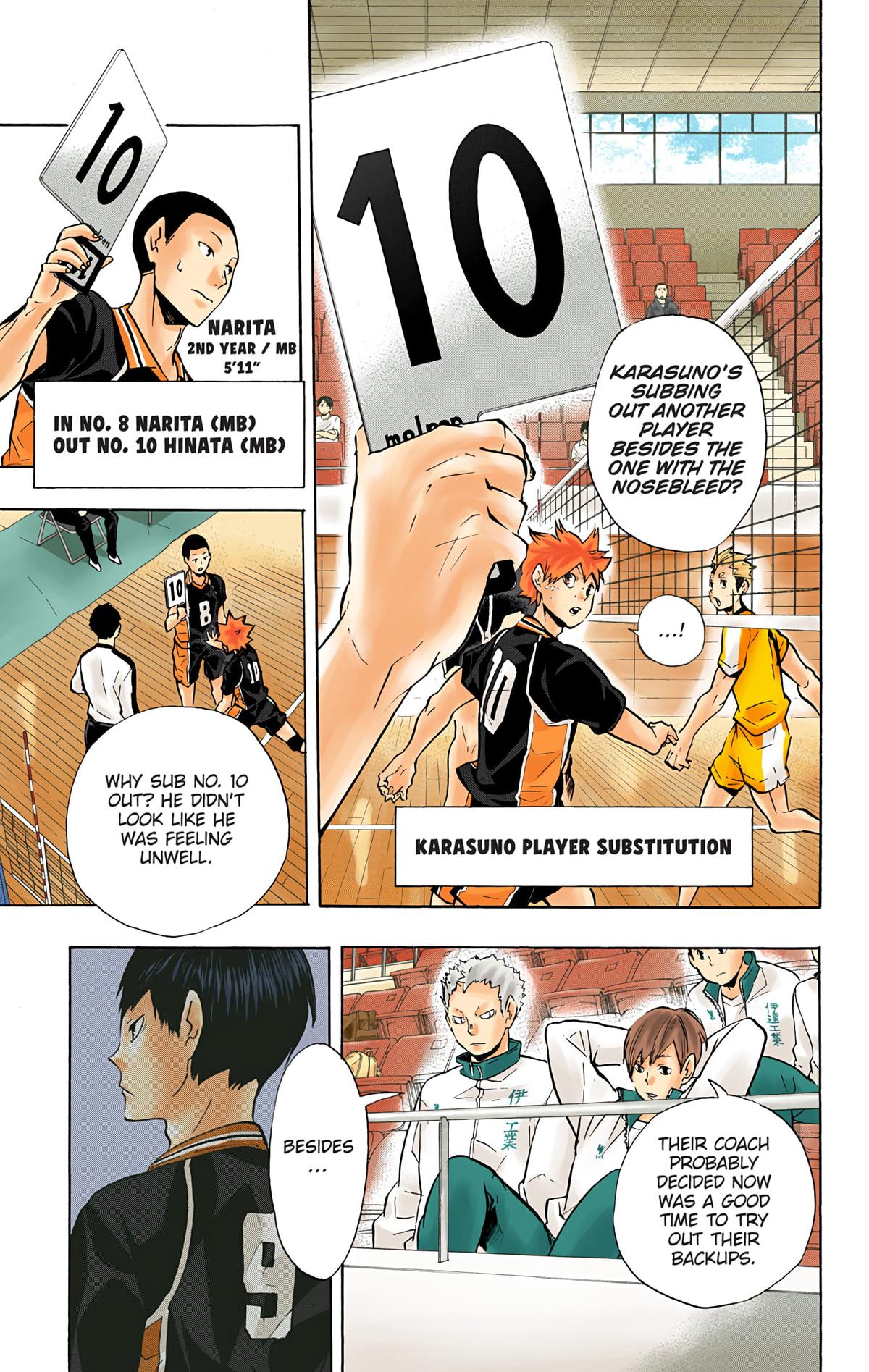 Haikyu!! (Color) Chapter 111