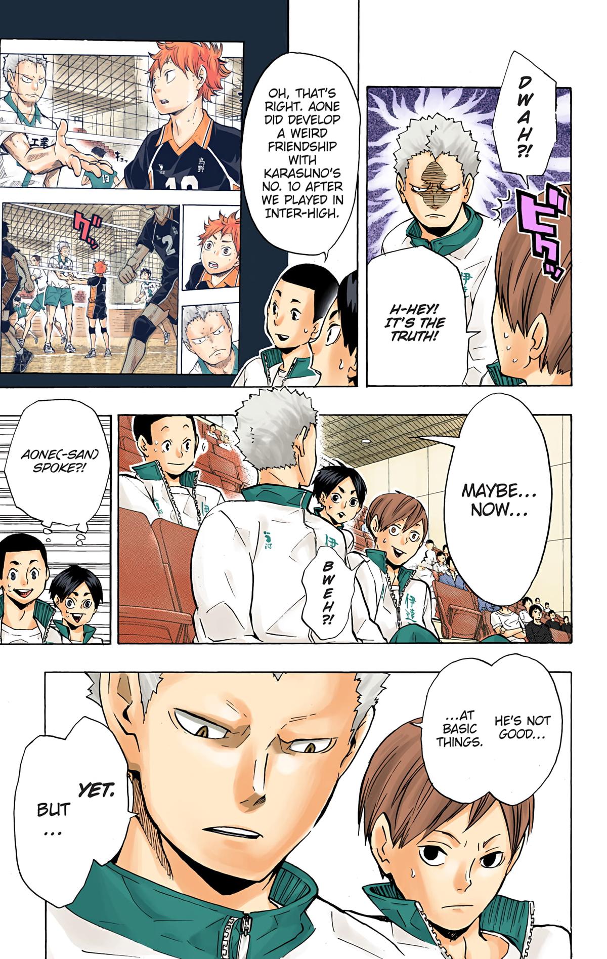 Haikyu!! (Color) Chapter 111