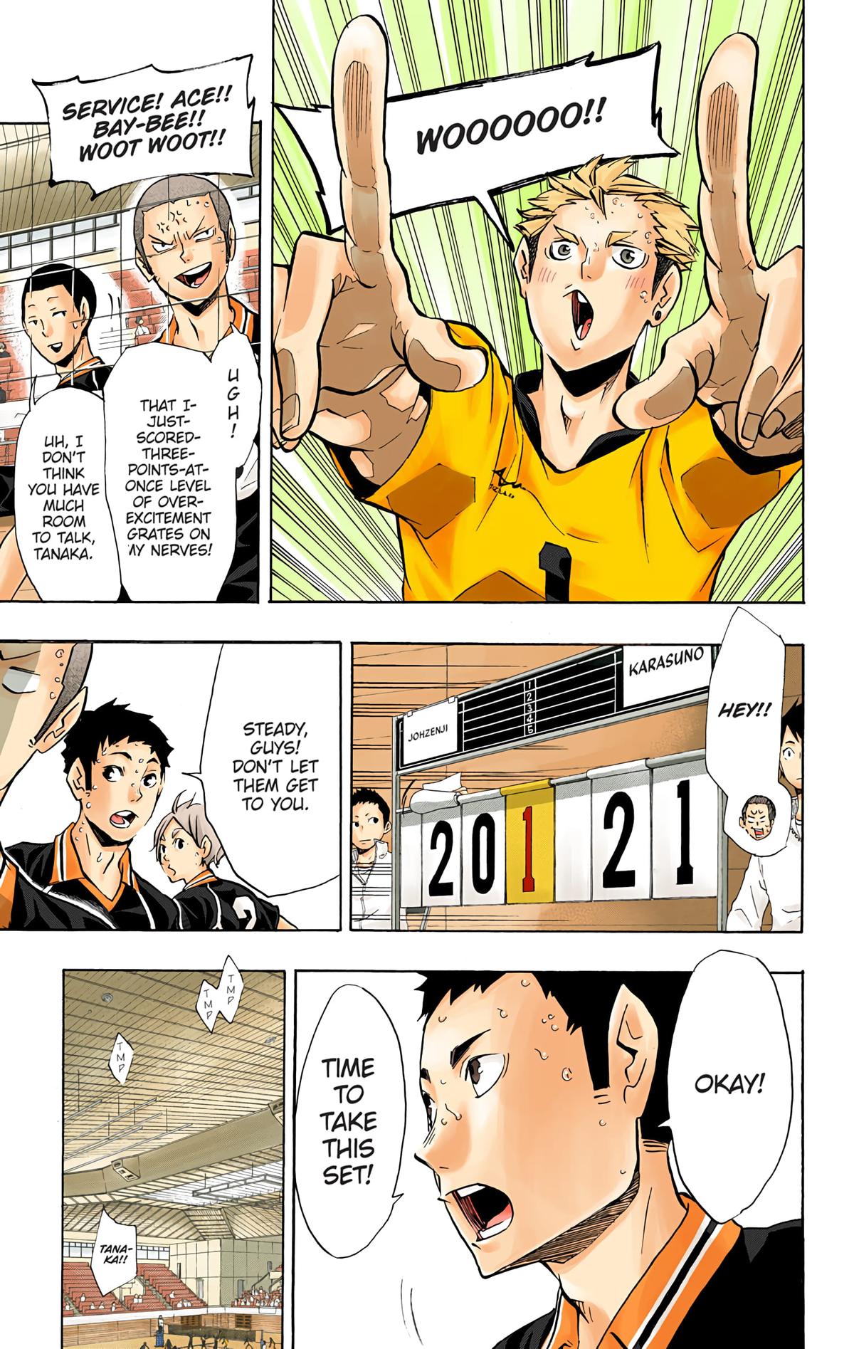Haikyu!! (Color) Chapter 111