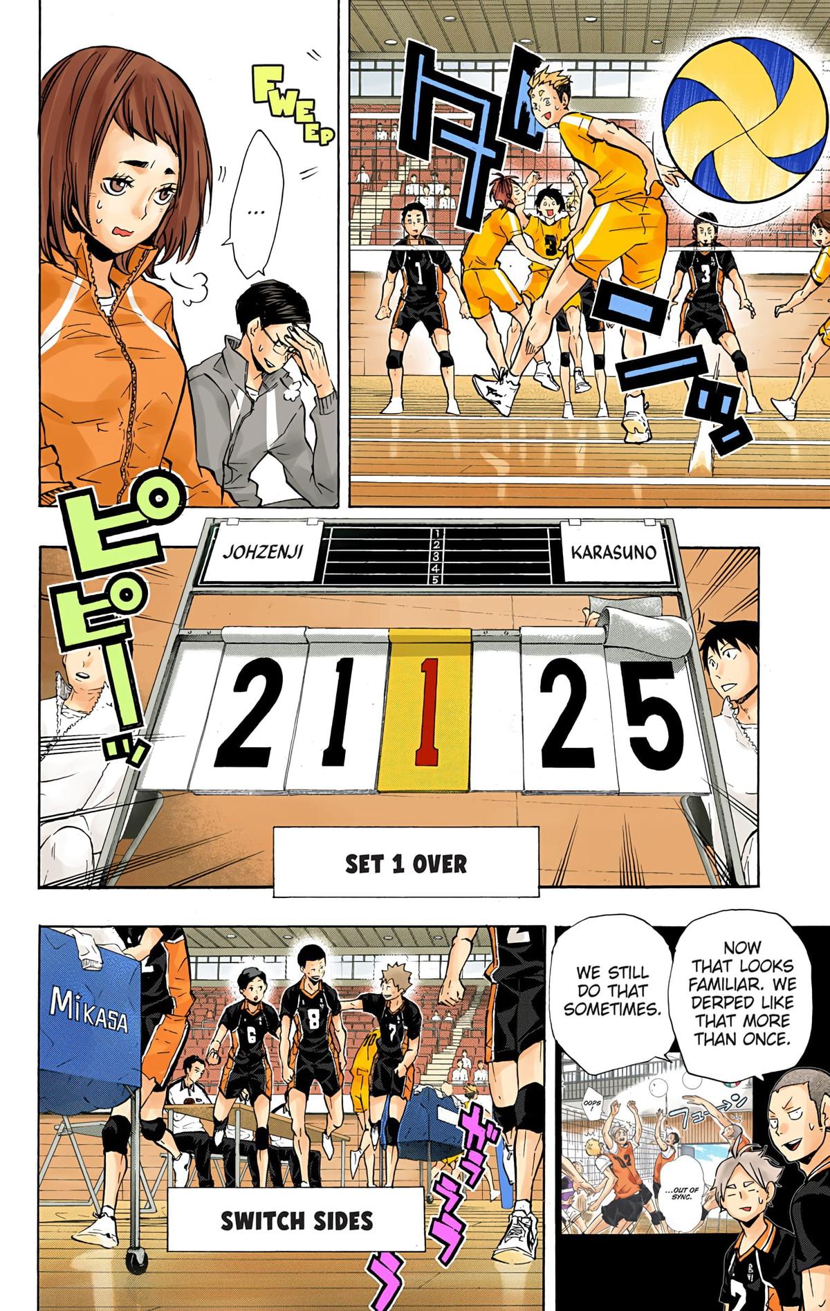 Haikyu!! (Color) Chapter 112