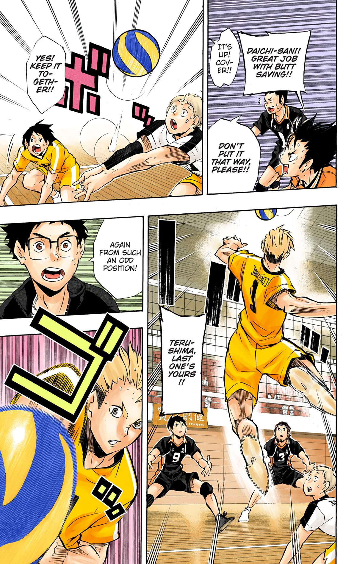 Haikyu!! (Color) Chapter 112