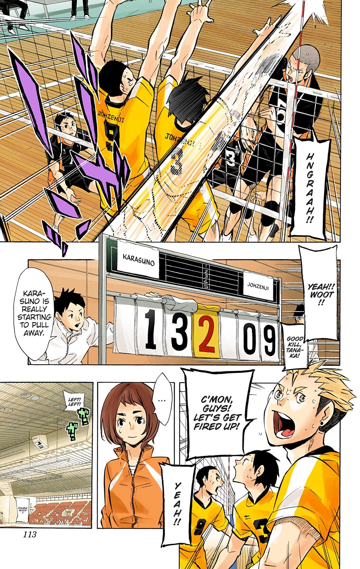 Haikyu!! (Color) Chapter 113