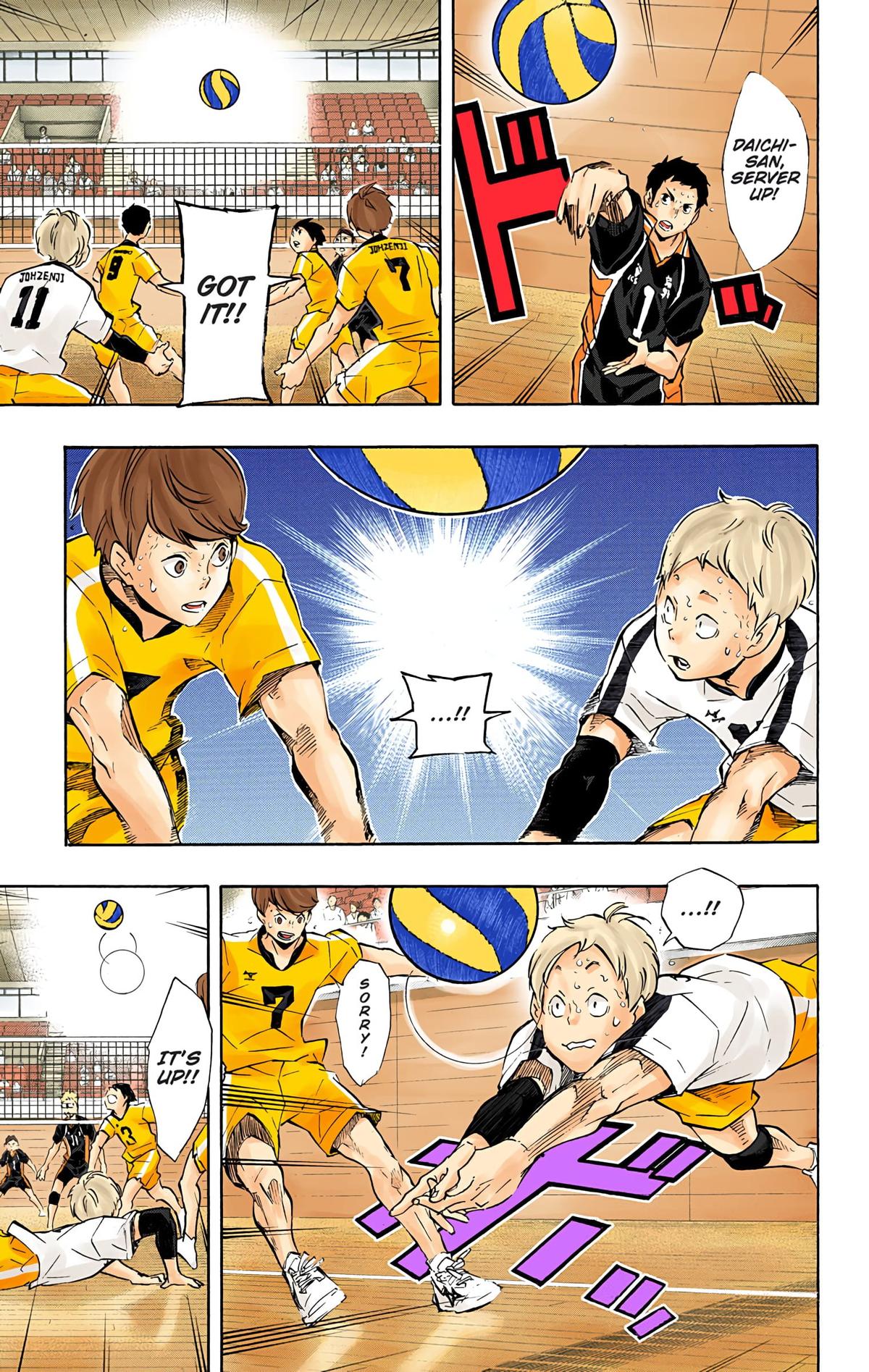 Haikyu!! (Color) Chapter 113