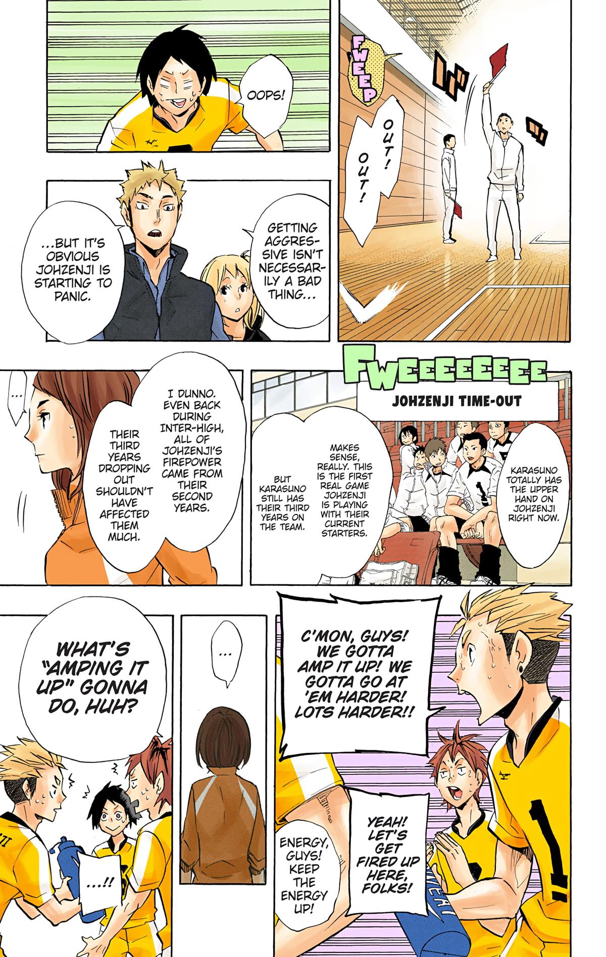 Haikyu!! (Color) Chapter 113