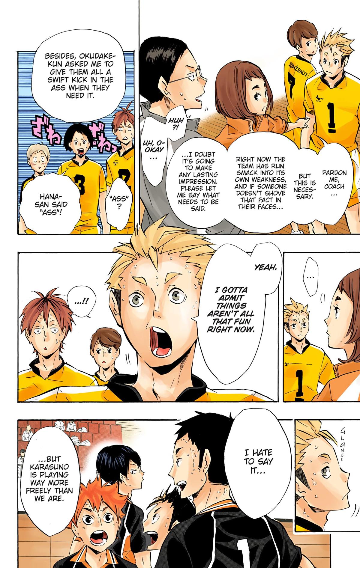 Haikyu!! (Color) Chapter 113