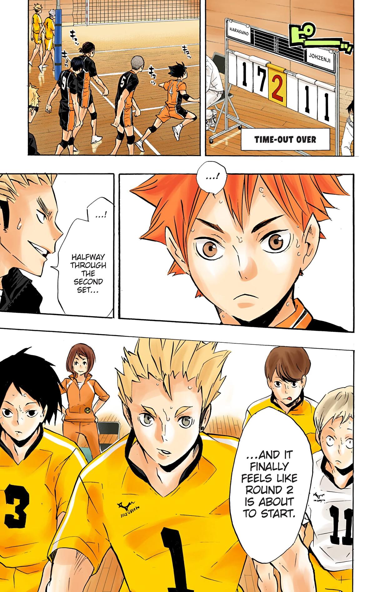 Haikyu!! (Color) Chapter 113