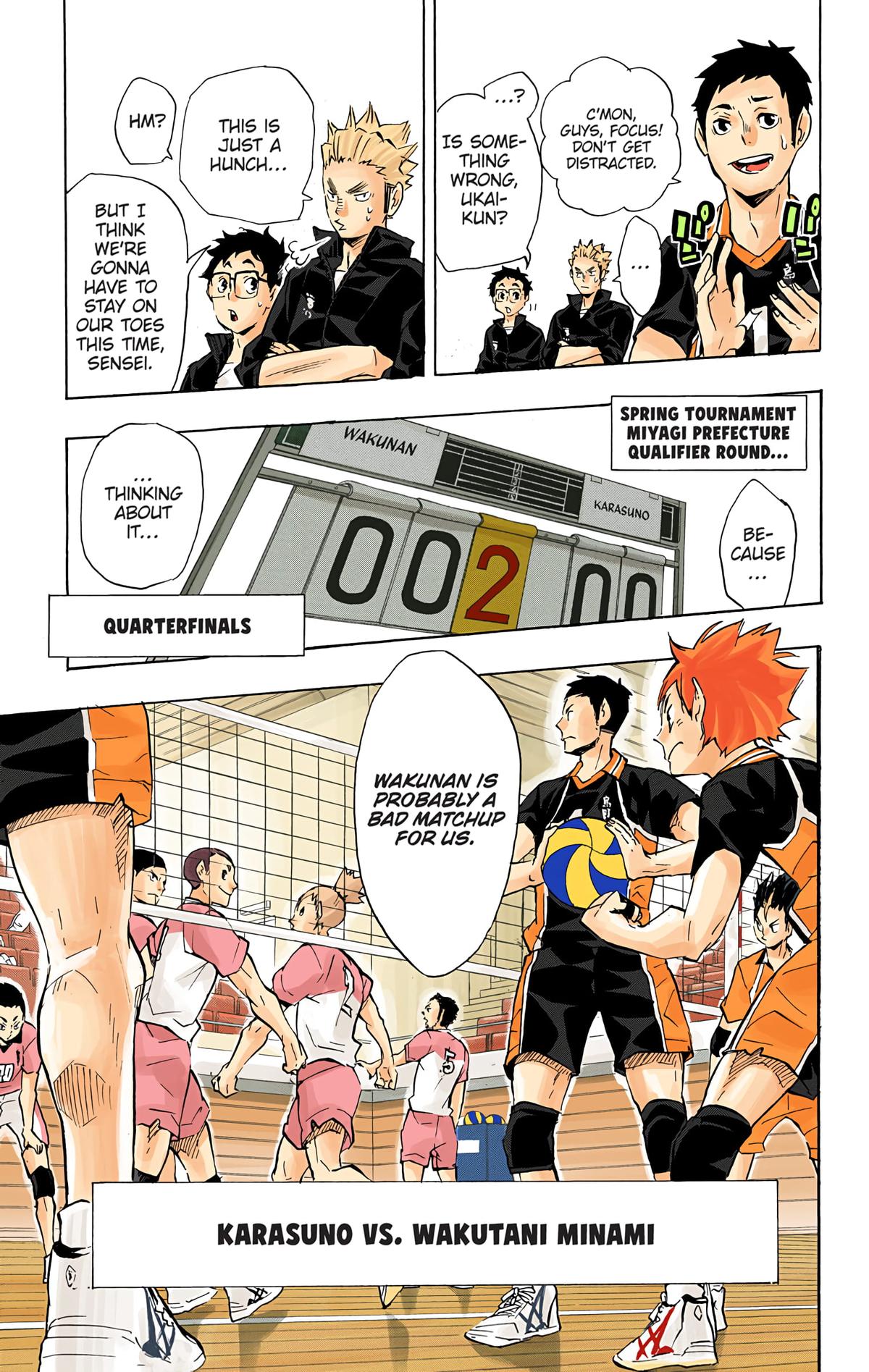 Haikyu!! (Color) Chapter 115